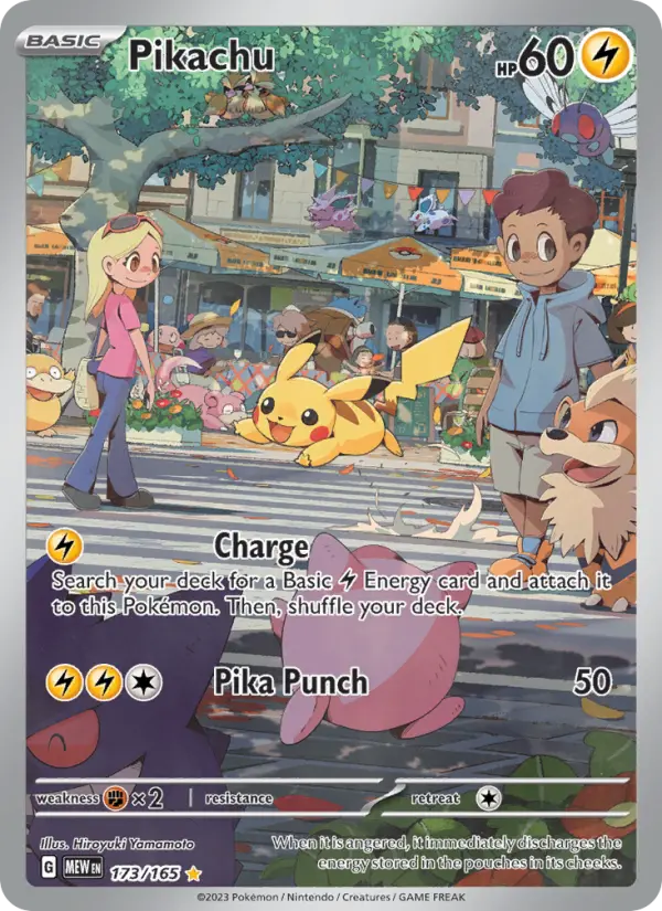 Pikachu 173 151 Pokesingles