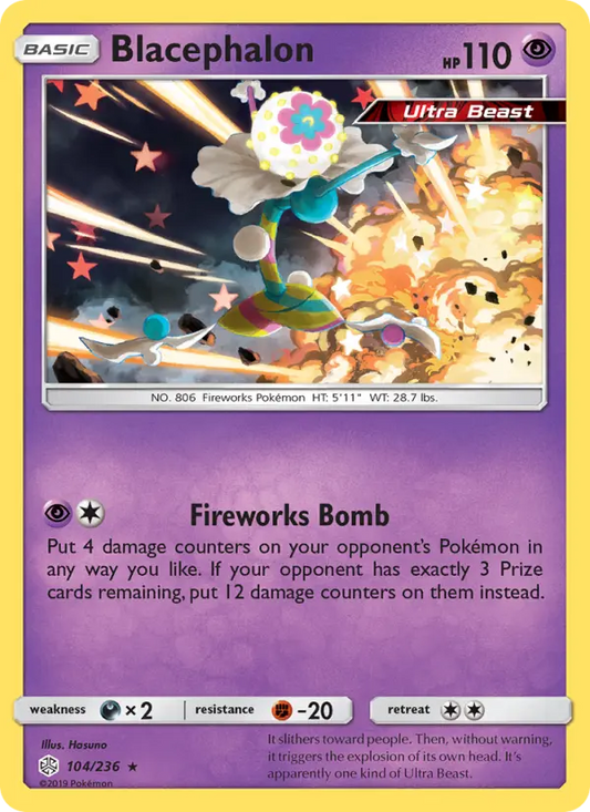 Blacephalon 104 Cosmic Eclipse Pokesingles