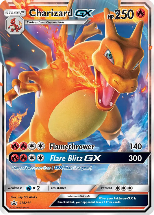 Charizard GX SM211 SM Black Star Promos Pokesingles