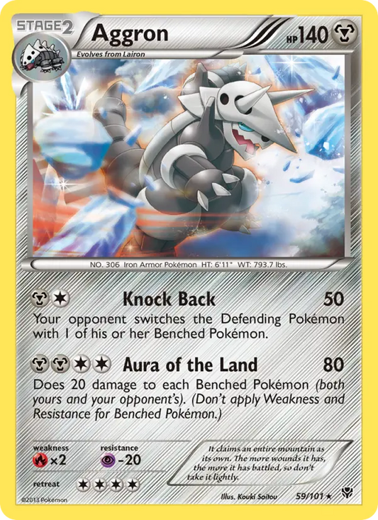 Aggron 59 Plasma Blast Pokesingles