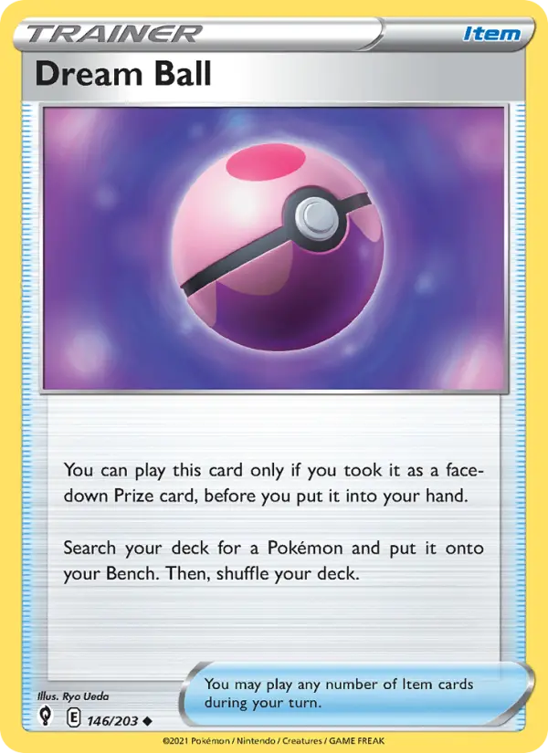 Dream Ball 146 Evolving Skies Pokesingles