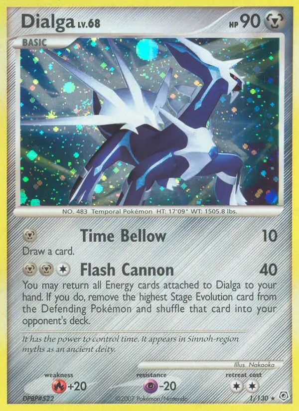 Dialga 1 Diamond & Pearl Pokesingles