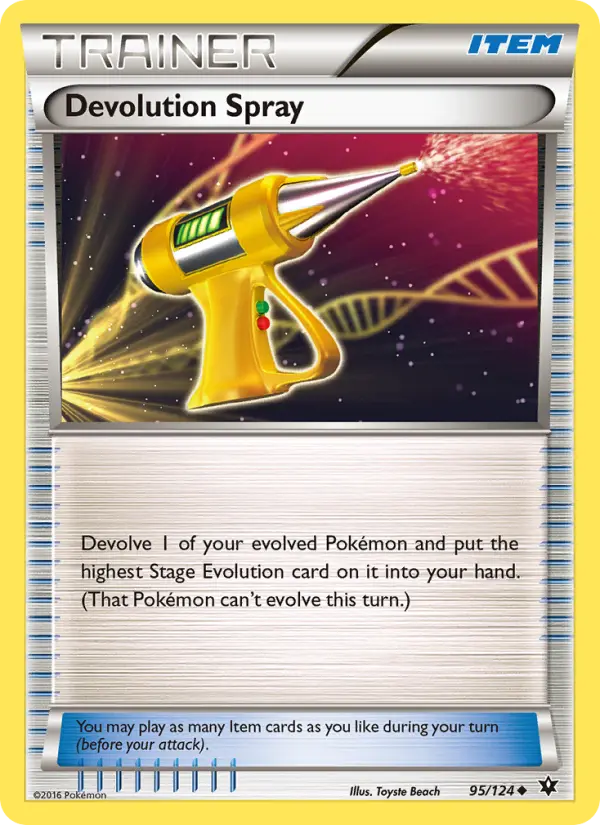Devolution Spray 95 Fates Collide Pokesingles
