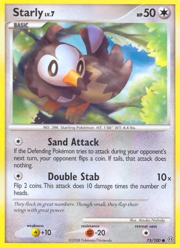 Starly 75 Stormfront Pokesingles