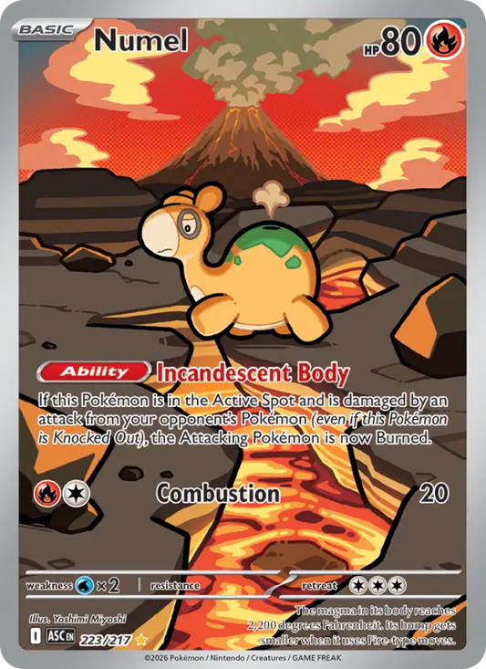 Numel 223 Ascended Heroes Pokesingles