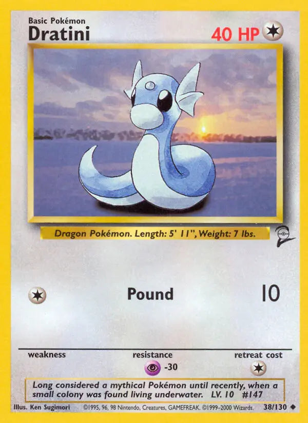 Dratini 38 Base Set 2 Pokesingles