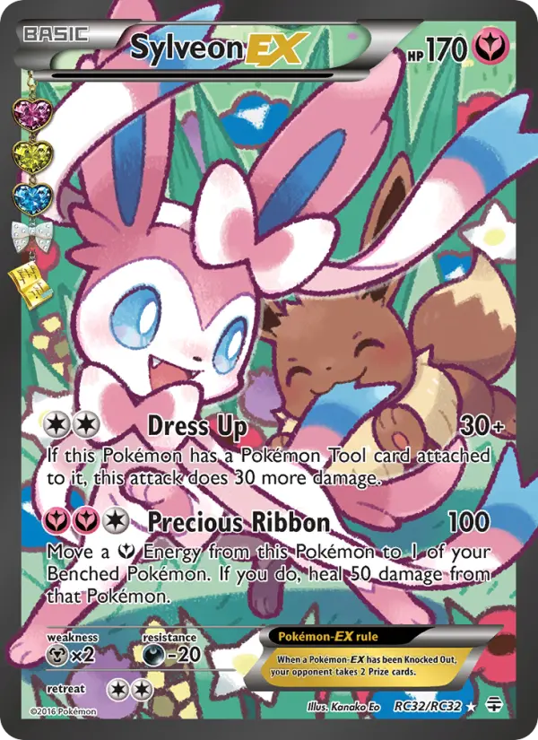 Sylveon EX RC32 Generations Pokesingles