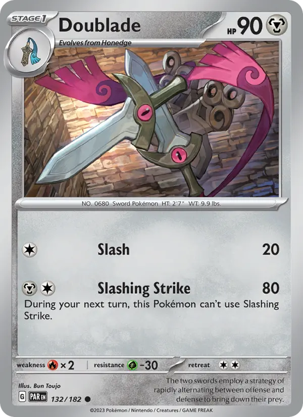 Doublade 132 Paradox Rift Pokesingles