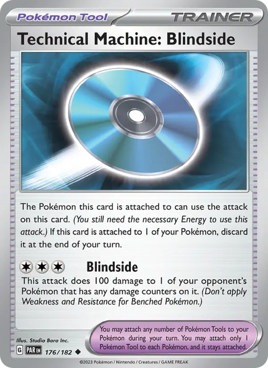 Technical Machine: Blindside 176 Paradox Rift Pokesingles