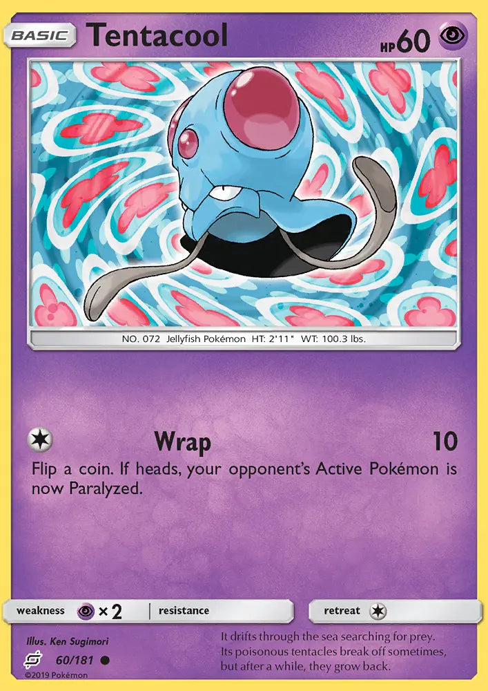 Tentacool 60 Team Up Pokesingles