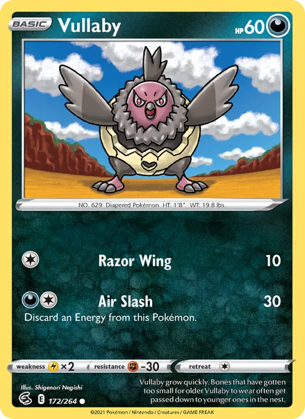 Vullaby 172 Fusion Strike Pokesingles