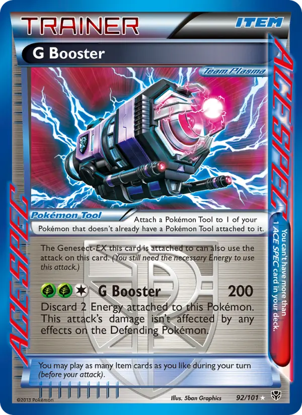 G Booster 92 Plasma Blast Pokesingles