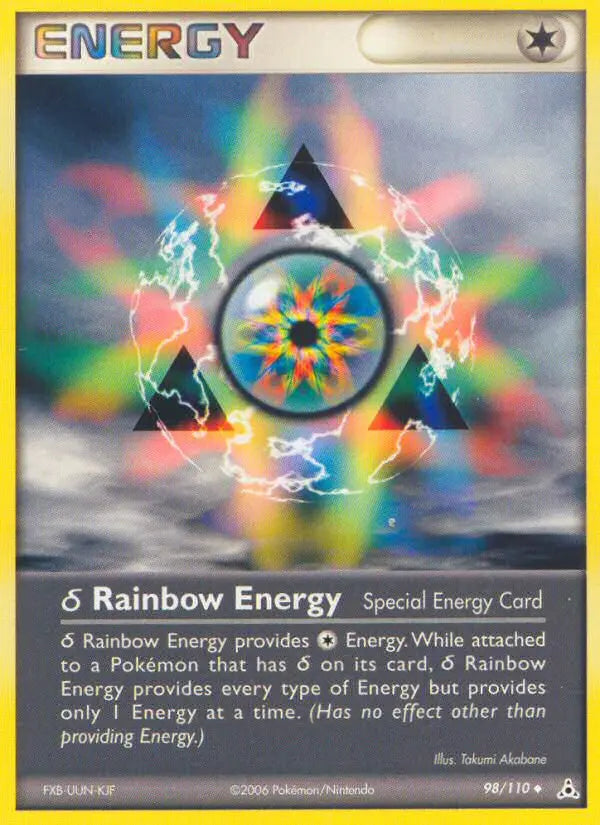 δ Rainbow Energy 98 Holon Phantoms Pokesingles