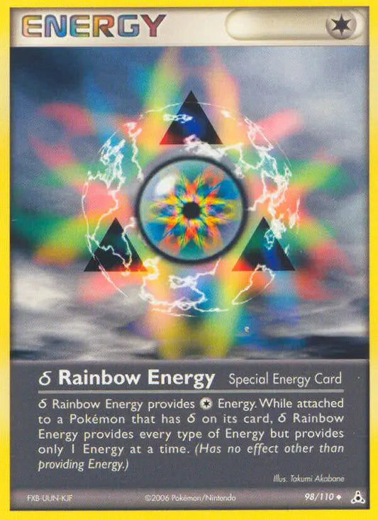 δ Rainbow Energy 98 Holon Phantoms Pokesingles