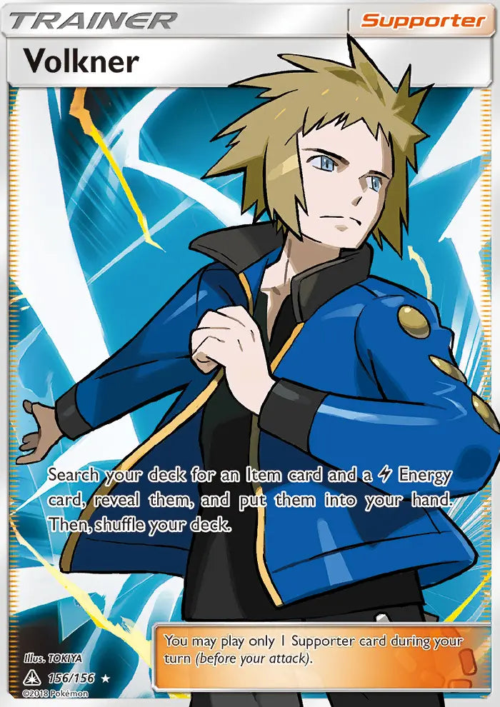 Volkner 156 Ultra Prism Pokesingles