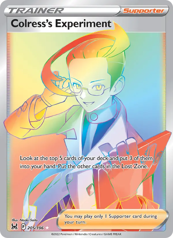 Colress's Experiment 205 Lost Origin Pokesingles