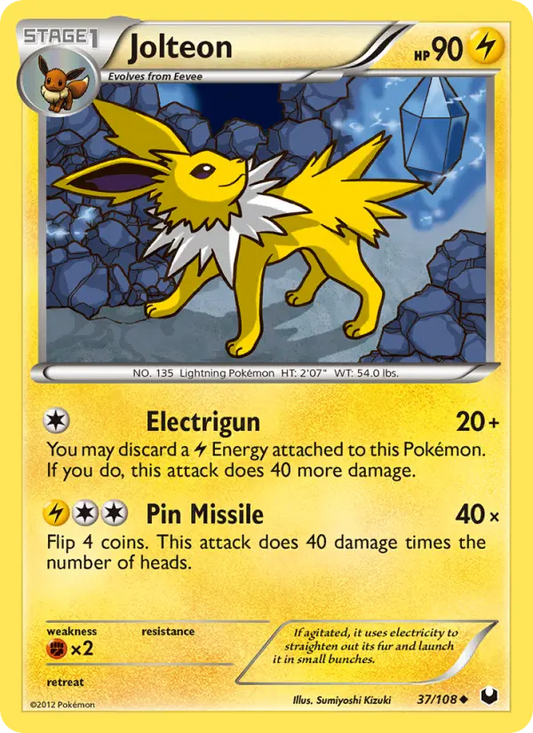 Jolteon 37 Dark Explorers Pokesingles