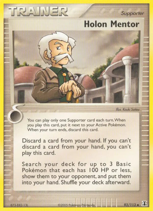 Holon Mentor 93 Delta Species Pokesingles