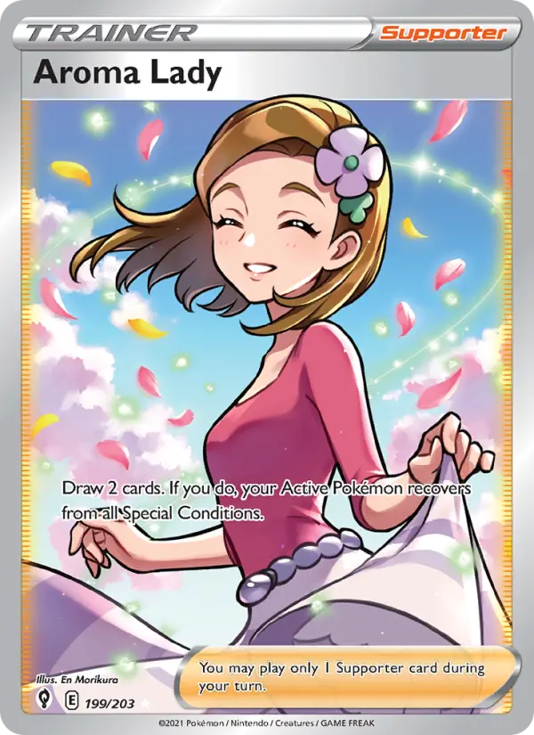 Aroma Lady 199 Evolving Skies Pokesingles