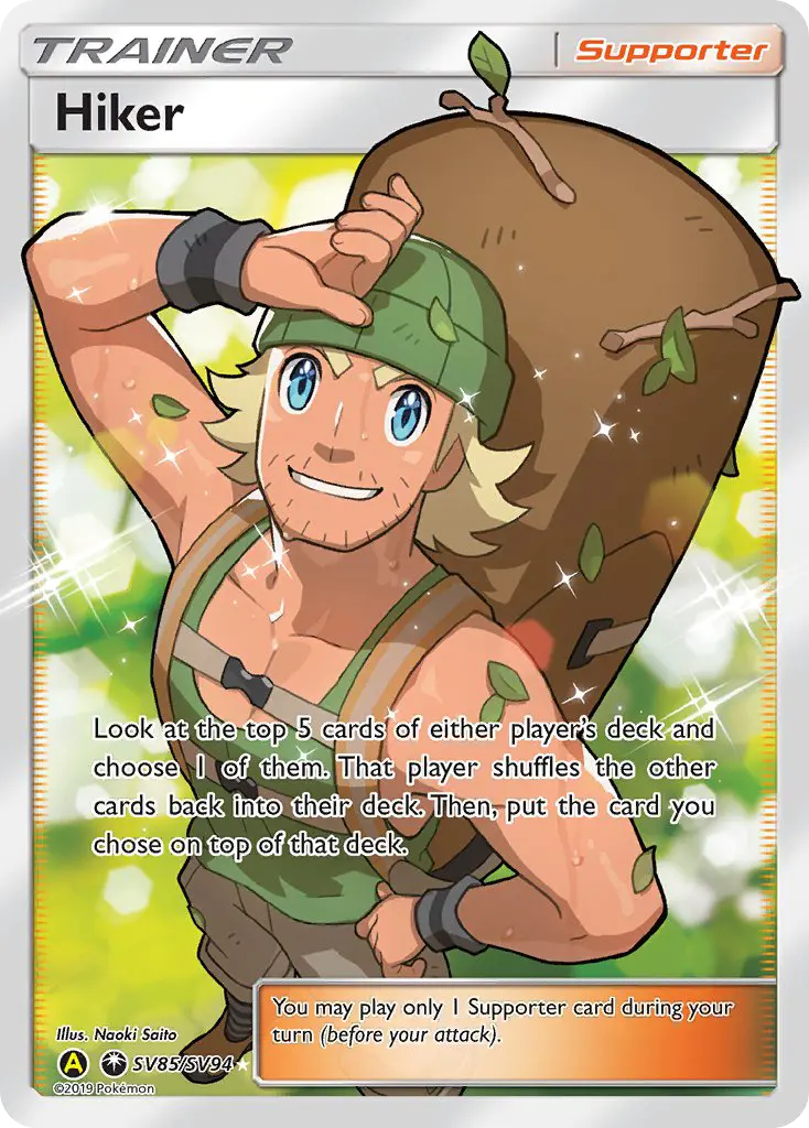 Hiker SV85 Hidden Fates Shiny Vault Pokesingles