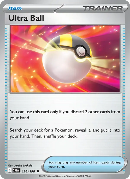 Ultra Ball 196 Scarlet & Violet Pokesingles