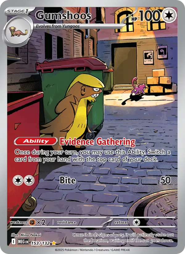 Gumshoos 153 Mega Evolution Pokesingles