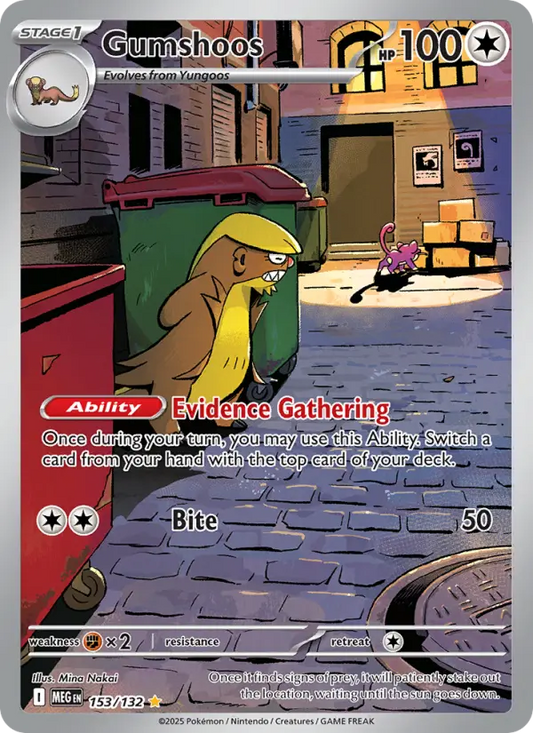 Gumshoos 153 Mega Evolution Pokesingles