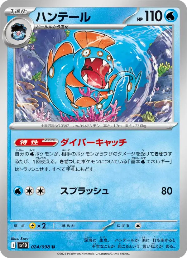 Huntail 24 ロケット団の栄光 Pokesingles
