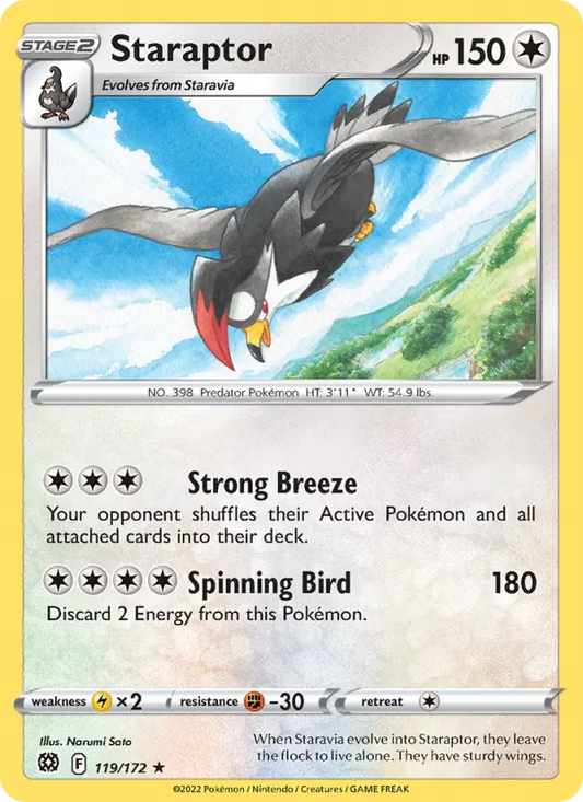 Staraptor 119 Brilliant Stars Pokesingles