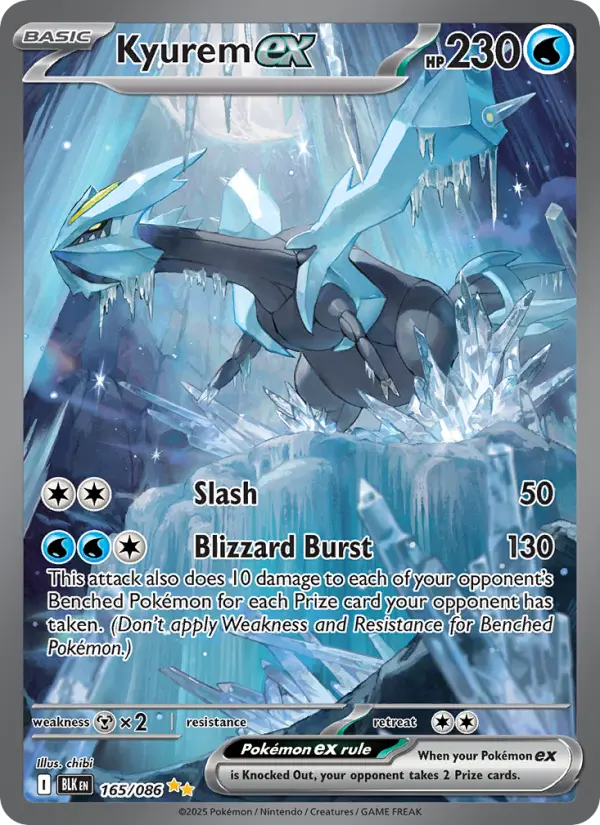 Kyurem ex 165 Black Bolt Pokesingles