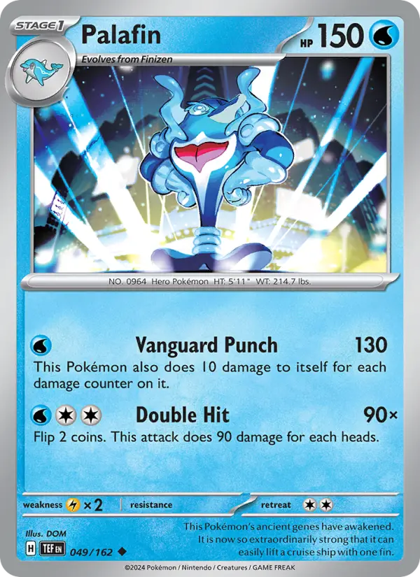 Palafin 49 Temporal Forces Pokesingles