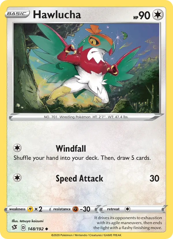 Hawlucha 148 Rebel Clash Pokesingles