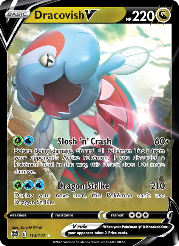 Dracovish V 114 Brilliant Stars Pokesingles