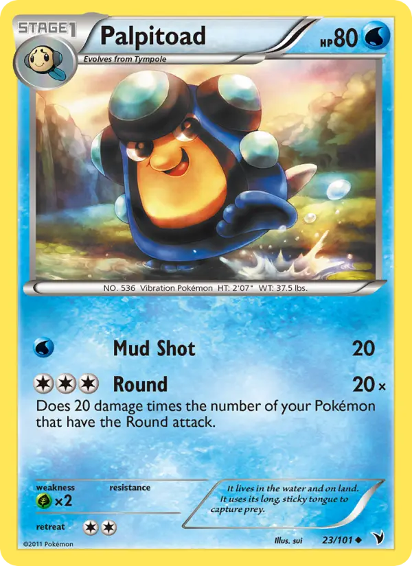 Palpitoad 23 Noble Victories Pokesingles