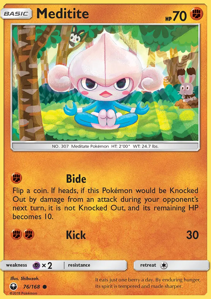 Meditite 76 Celestial Storm Pokesingles