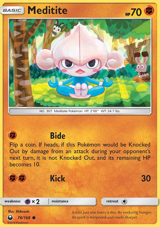 Meditite 76 Celestial Storm Pokesingles