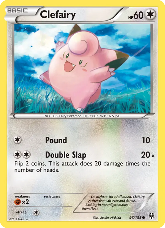 Clefairy 97 Plasma Storm Pokesingles