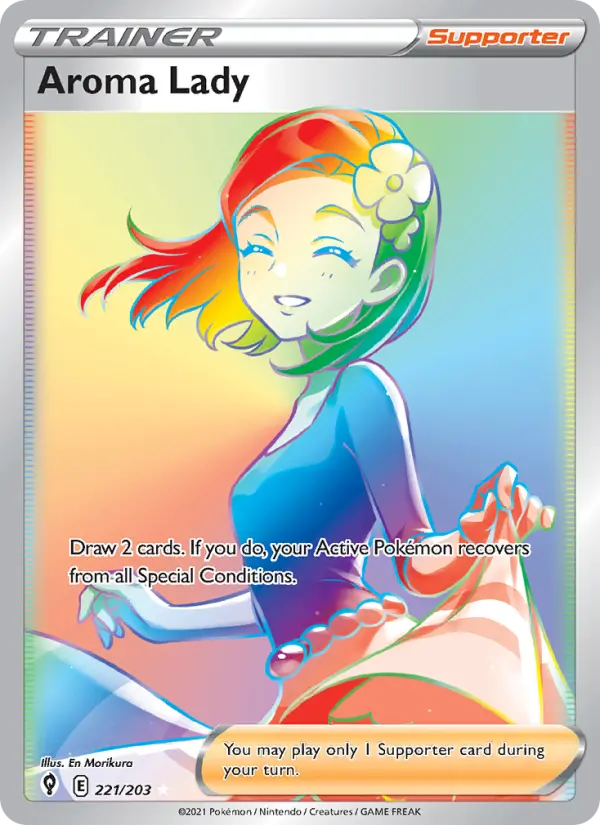 Aroma Lady 221 Evolving Skies Pokesingles