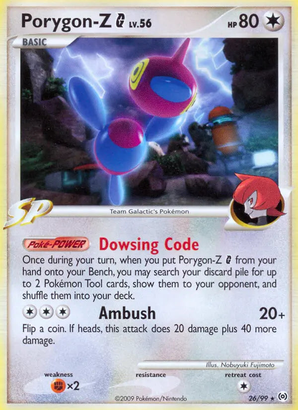 Porygon-Z 26 Arceus Pokesingles