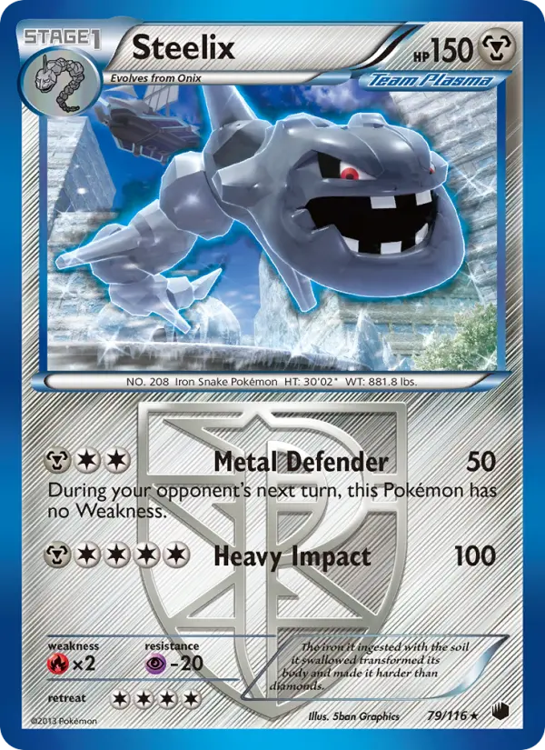 Steelix 79 Plasma Freeze Pokesingles