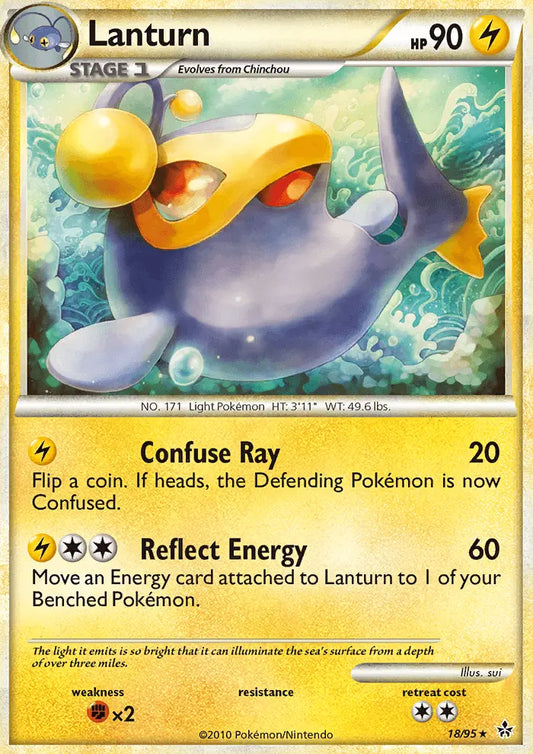 Lanturn 18 Unleashed Pokesingles