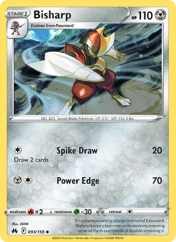Bisharp 93 Crown Zenith Pokesingles