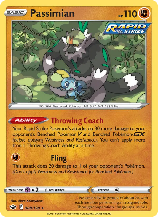 Passimian 88 Chilling Reign Pokesingles