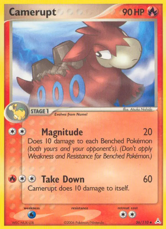 Camerupt 36 Holon Phantoms Pokesingles
