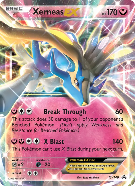 Xerneas EX XY149 XY Black Star Promos Pokesingles