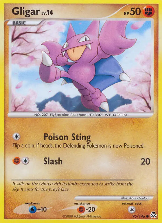 Gligar 95 Legends Awakened Pokesingles