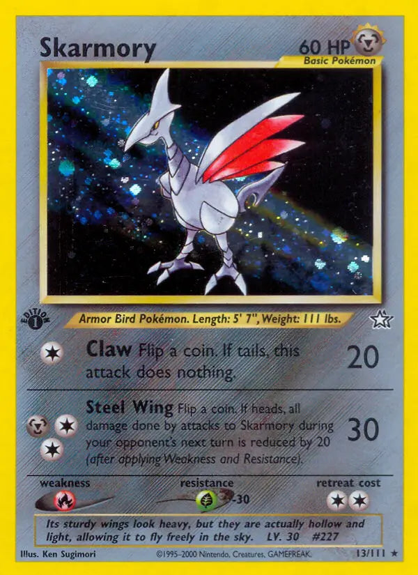 Skarmory 13 Neo Genesis Pokesingles