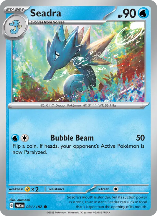 Seadra 31 Paradox Rift Pokesingles