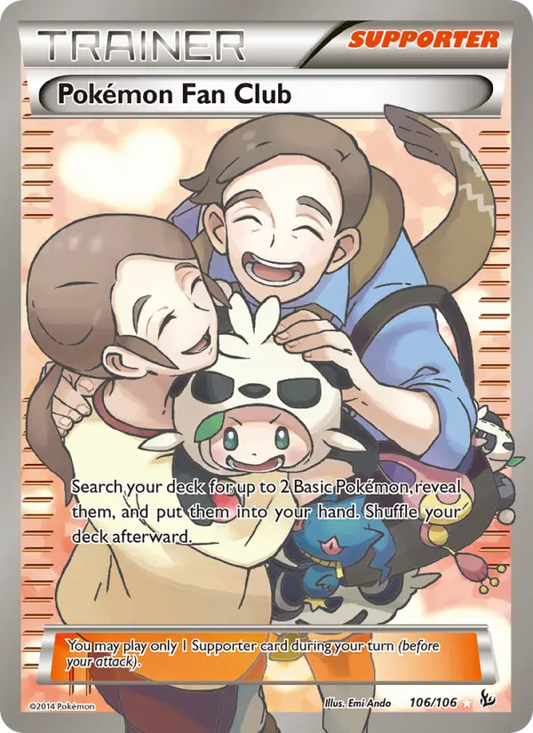 Pokémon Fan Club 106 Flashfire Pokesingles