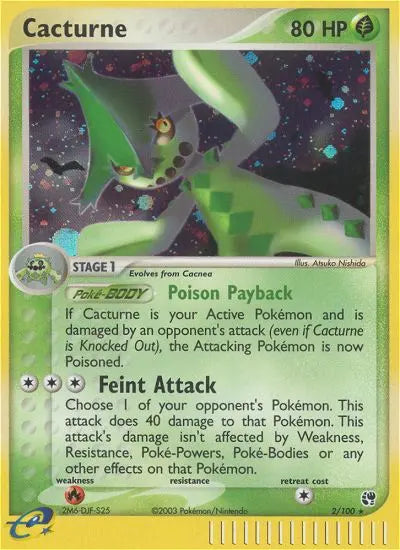 Cacturne 2 Sandstorm Pokesingles